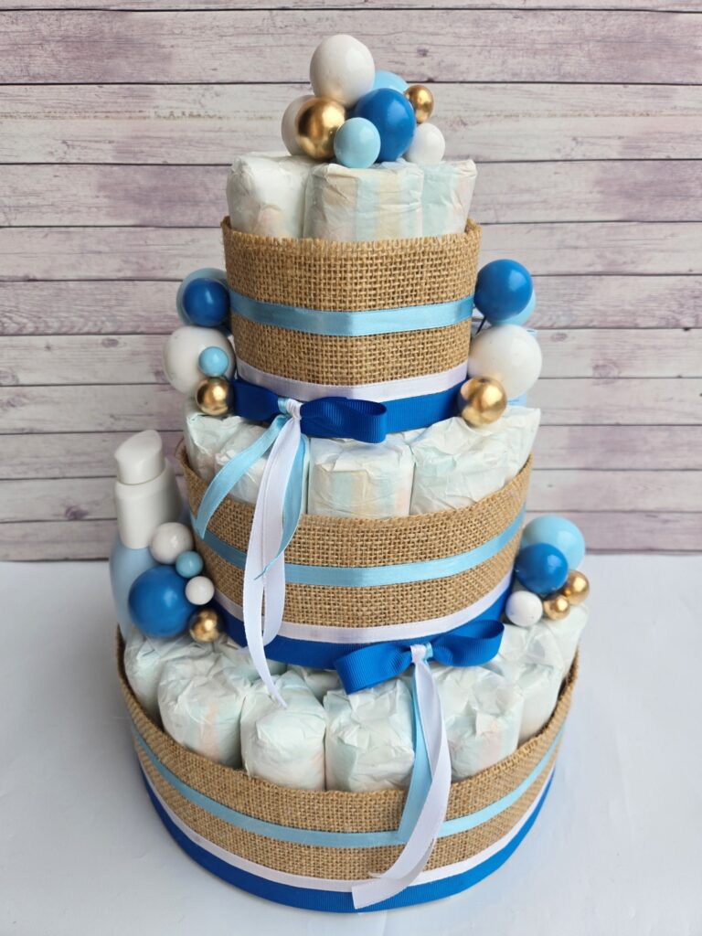 torte pannolini Vicenza Italia composizioni originali idee regalo nascita fatto a mano personalizzato bambino bambina bimbi bimbe silvia mogentale