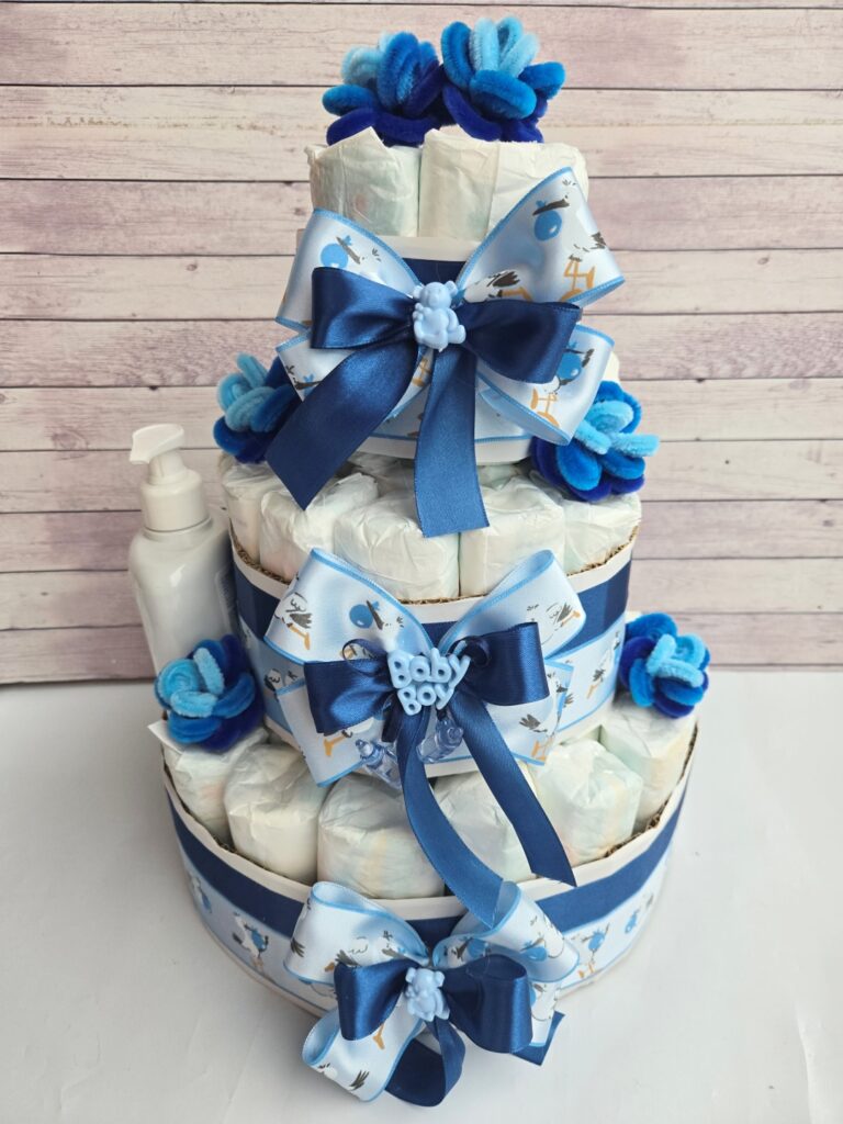 torte pannolini Vicenza Italia composizioni originali idee regalo nascita fatto a mano personalizzato bambino bambina bimbi bimbe silvia mogentale